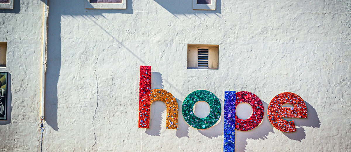 Hope art installation