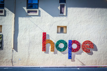 Hope art installation