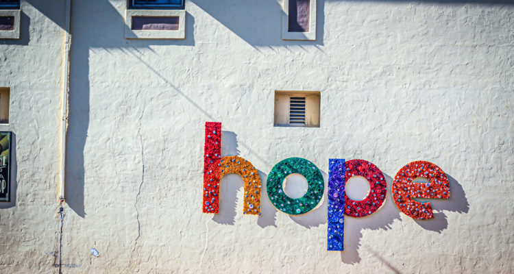 Hope art installation